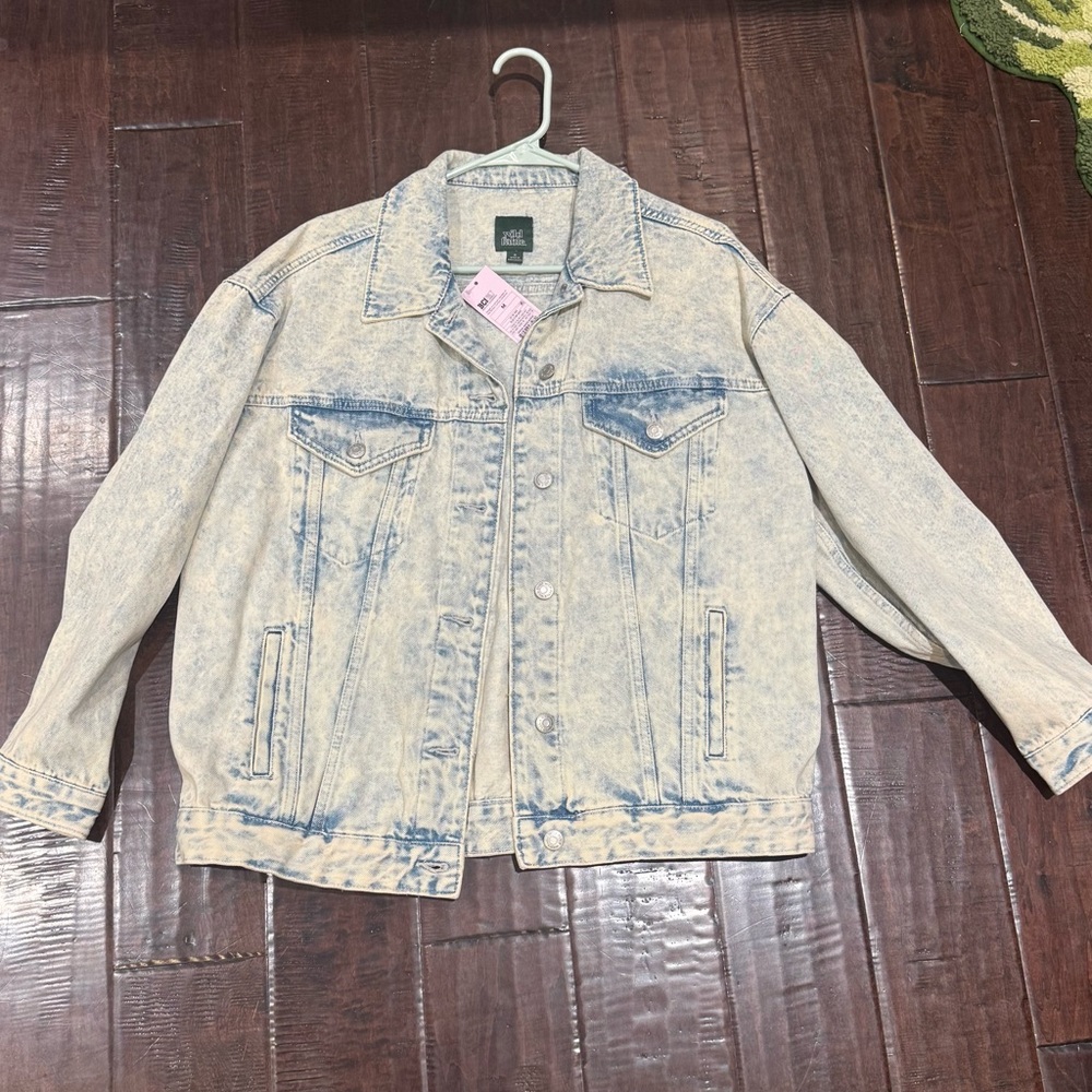 Acid Wash Denim Jacket